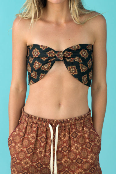 Women’s Bandeau Top - Geo Print - 4 of 6