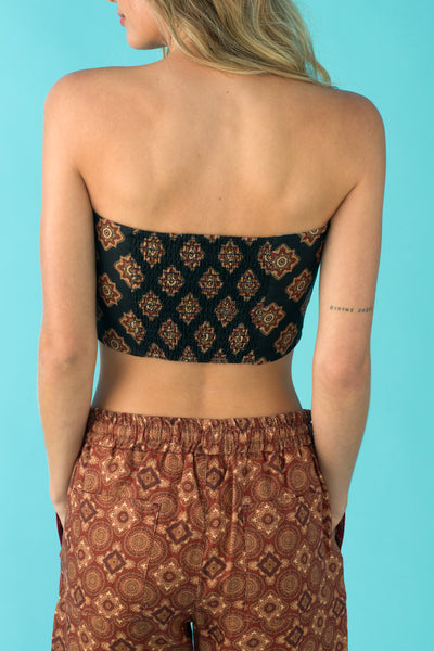 Women’s Bandeau Top - Geo Print - 6 of 6