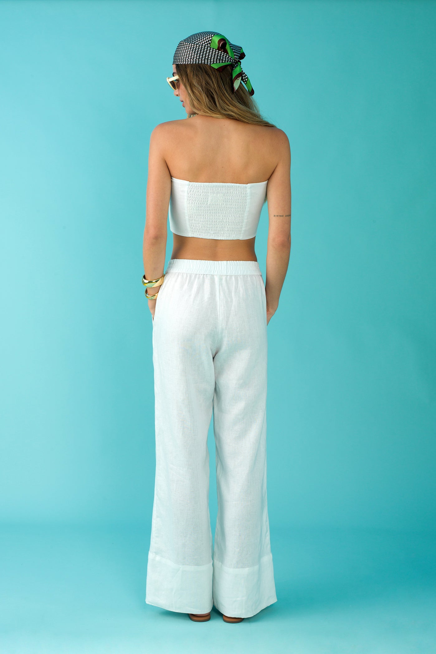 Women’s Bandeau Top - Pearl White - 4 of 8