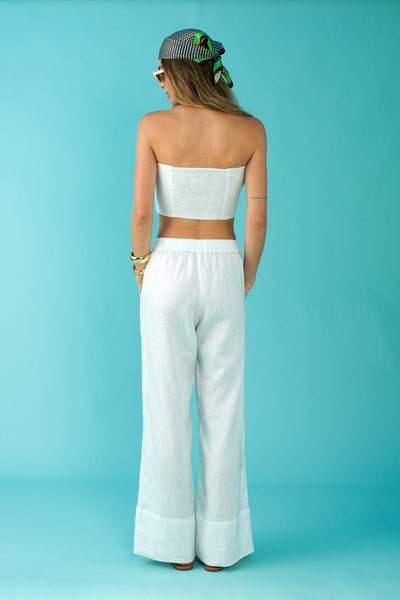 Women’s Bandeau Top - Pearl White - 4 of 8