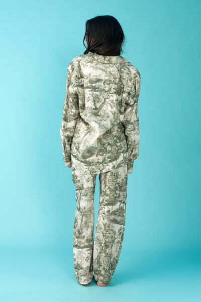 Long Set - Tropical Toile