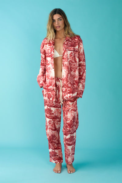 Long Set - Tropical Toile